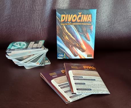 Kartová hra divočina - raz hraná,