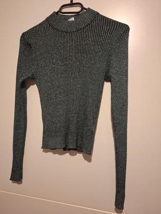 Trblietavý top, h&m,s