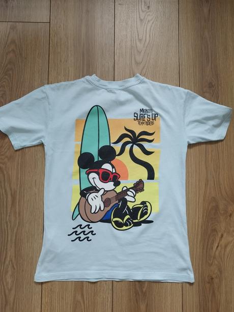 Tričko 134/140 mickey, h&m,134