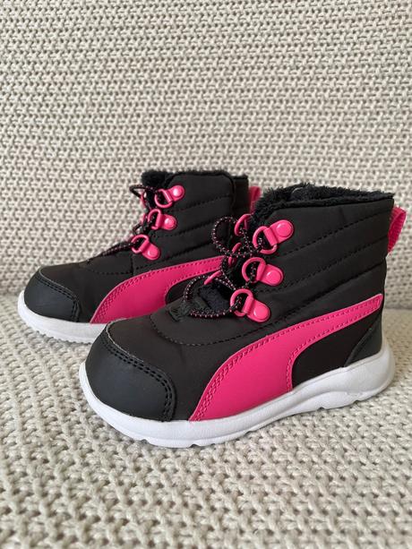 Čižmy detské dievčenské puma, veľ. 23, puma,23