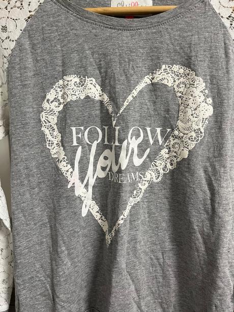 Tričko s čipkou, s