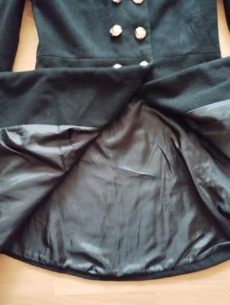 Čierny prechodný kabátik, m