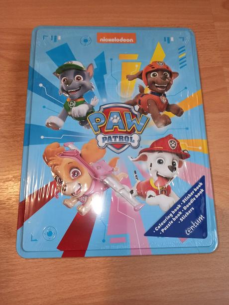 Paw patrol happy tin v anglictine, 