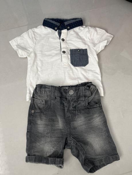 Tricko + sortky, next,80