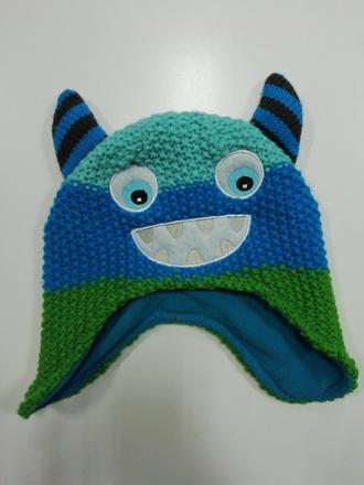 Pletená čiapka príšerka, george,98