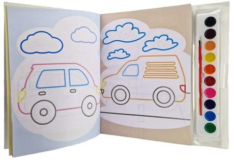 Malý maliarik autá,