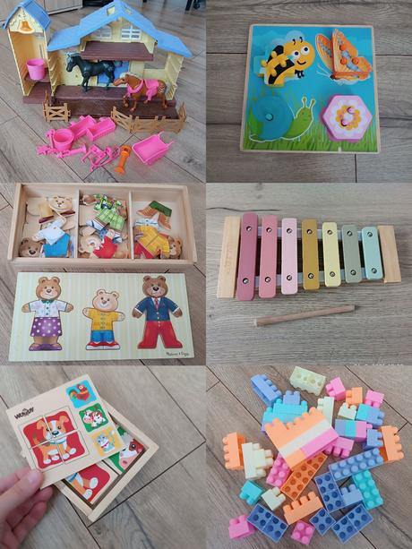 Hračky / vkladacky / puzzle / kocky, 