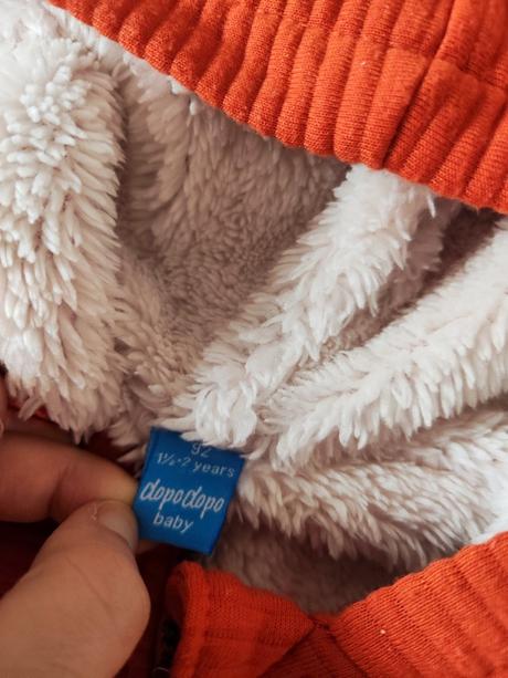 Zateplená mikina/bundička, dopodopo,92