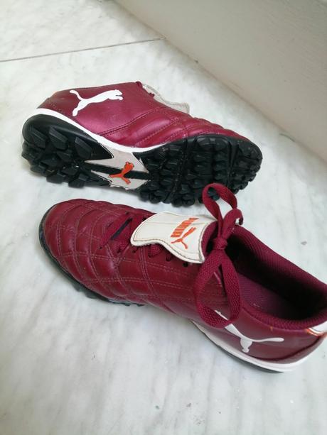 Kopačky pre chlapcov, bordove puma vel. 36, puma,36
