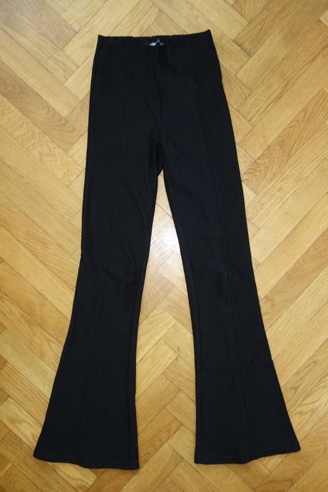 Zvonové nohavice rebrové, new yorker,xs