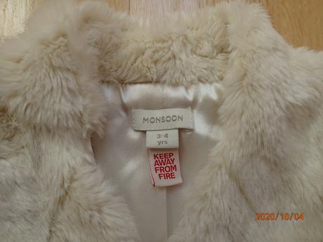 Bolerko k šatkám 104-110, monsoon,110