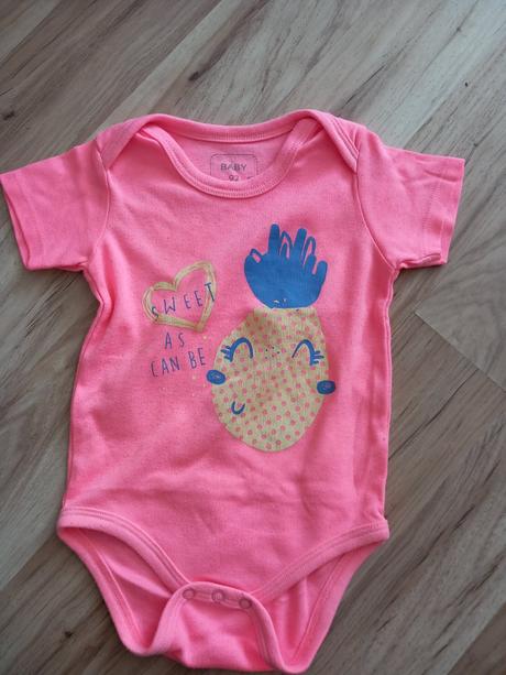 Body kratky rukáv 3ks, disney,92