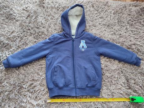 Zateplená chlapčenská mikina, lupilu,110