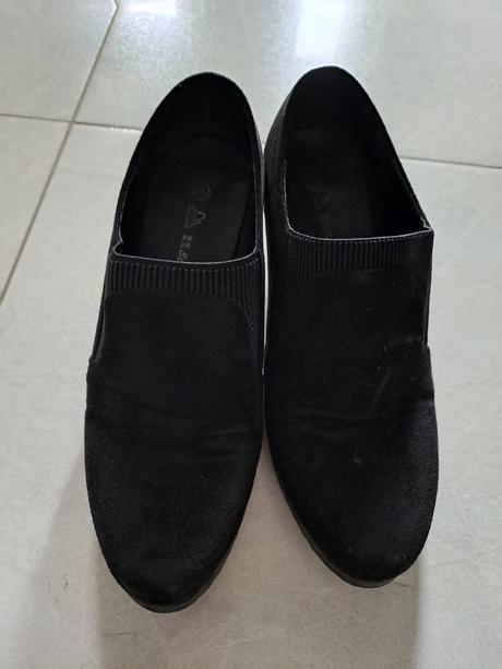 Dámske topánky na kline 38, 38