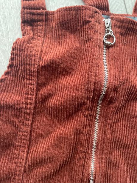 Menčestrové šaty na traky, denim co,146