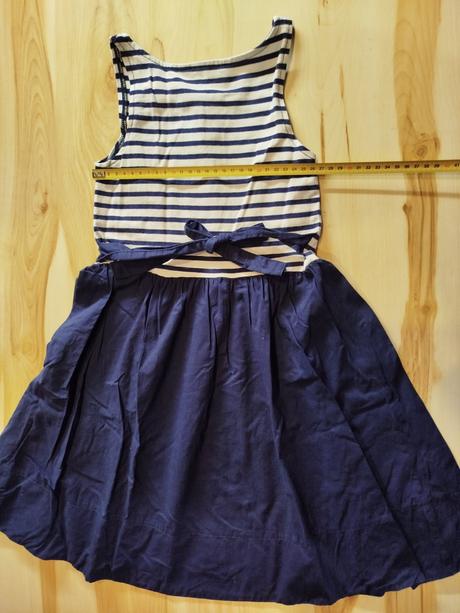 Námornícke šaty, h&m,122