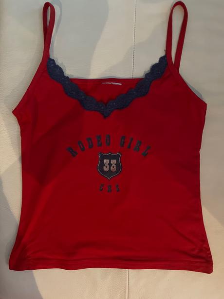 Top na ramienka s cipkou, kenvelo,s