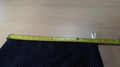 Bodkovaná sukňa letná, s