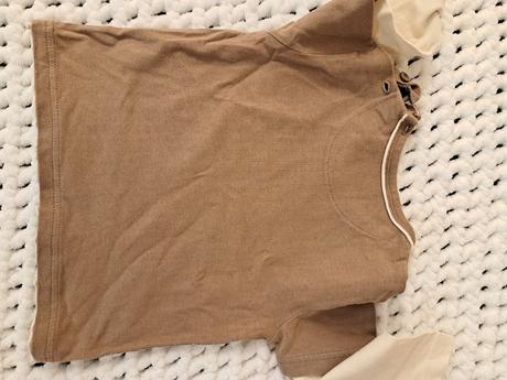 Hnedo-béžové tričko, cherokee,80