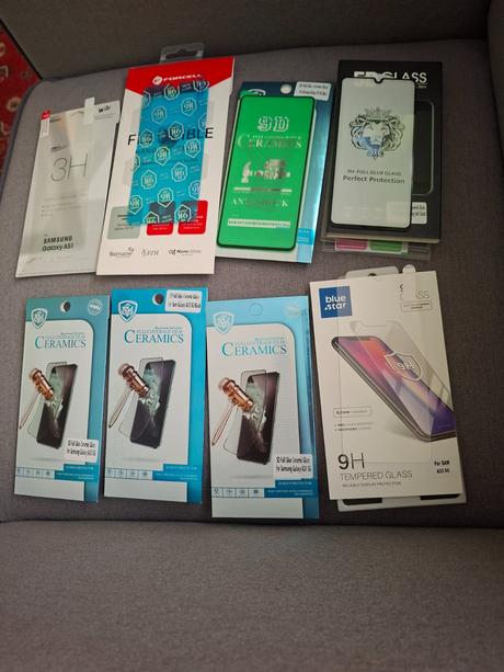 Folie a sklá na samsung a51 a41 a33 a23 a14 a53,