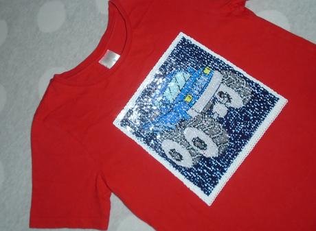 Tričko s meniacim sa obrázkom, c&a,122