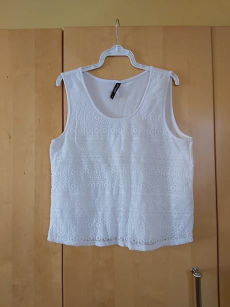 Dámsky biely top č.xl, xl