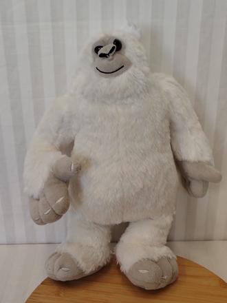 Zberateľský retro plyšový maskot yeti škoda auto, 