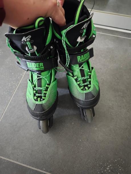 Inline kolieskové korčule k2 raider 29-34, k2,33