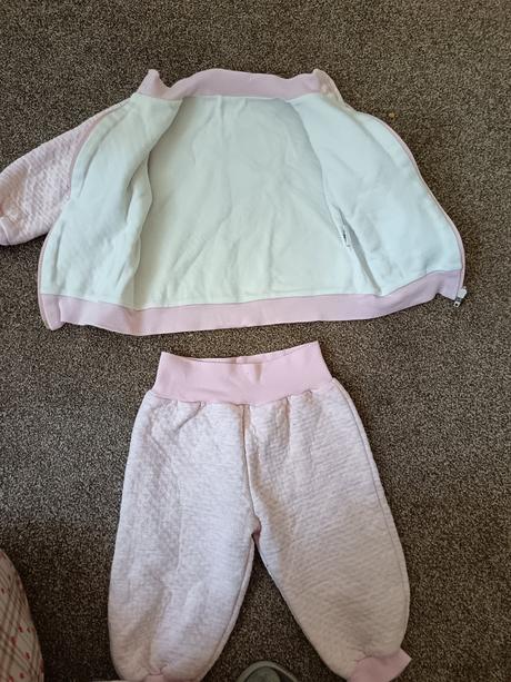 Sveter na zips +nohavice, č 80, 80