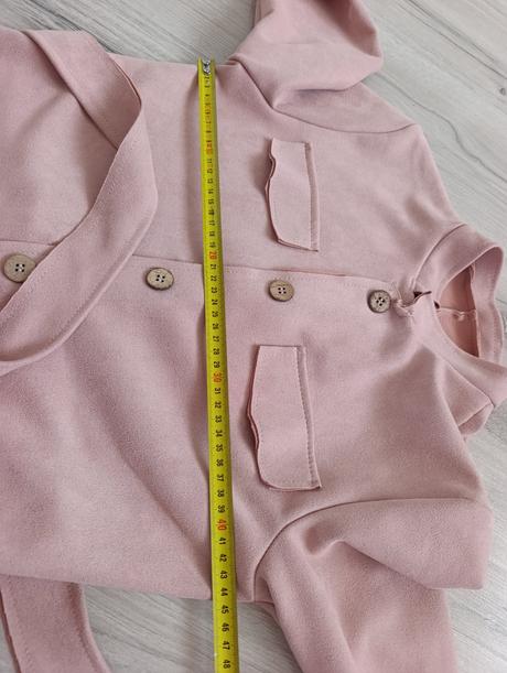 Semišový kabátik, m