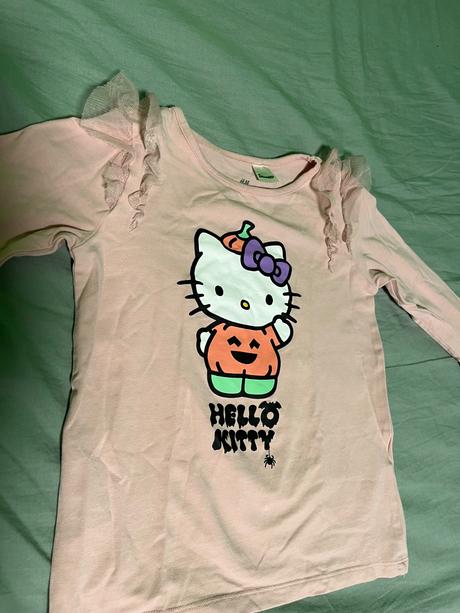 H&m tricko hello kitty 110/16, h&m,116