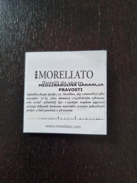 Morellato náhrdelník s príveskom, morellato