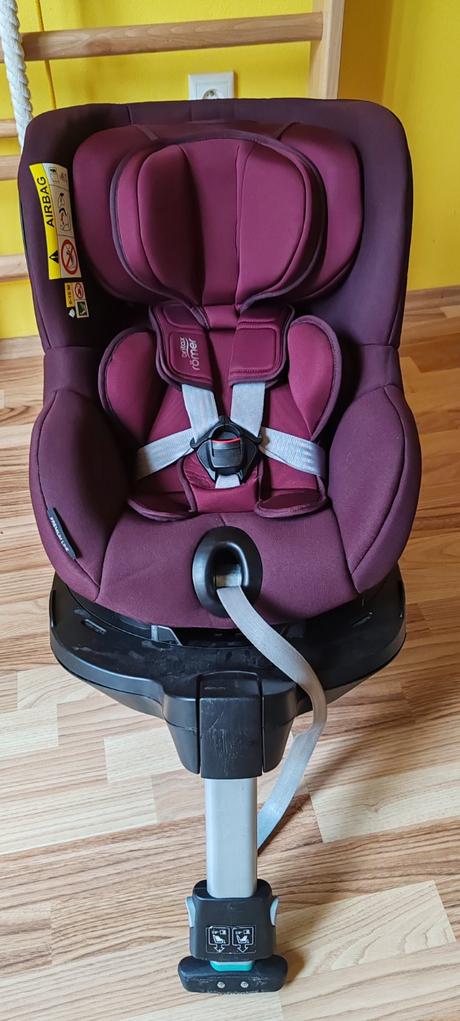 Britax romer dualfix i-size fialová, britax