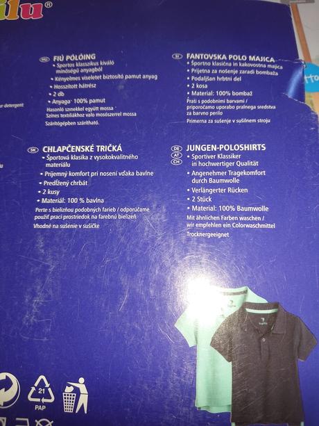 Lupilu 98/104 2 x, 98