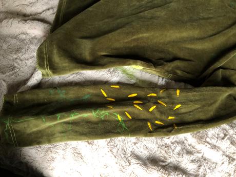 Mikina z kojeneckého plyšu v.m, m