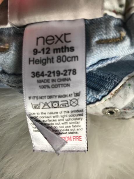 Džínsy, rifle, next,80