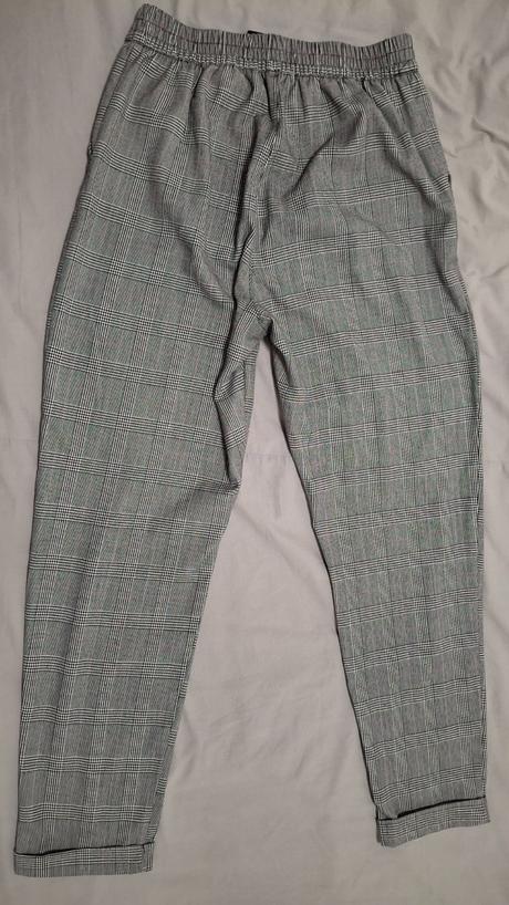 Dievčenské kárované nohavice, h&m,164