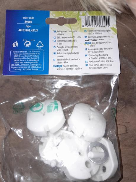 Bezpečnostná záslepka do zásuvky, 