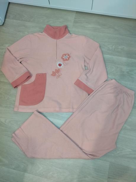 Flísové pyžamo s/m, s