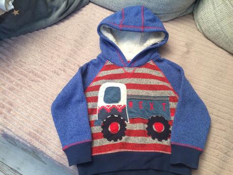 Teplučka mikina, next,98