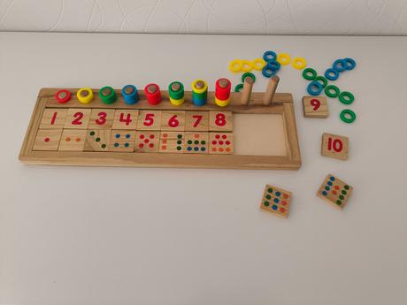 Montessori počítanie,