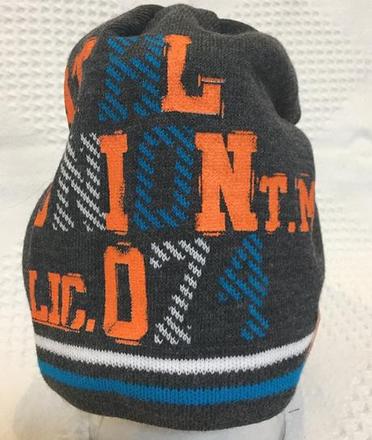 Zimná chlapčenská čiapka ajs 7r4, 92 / 98 / 104 / 110