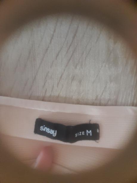 Saténová sukňa - farba sunkist, sinsay,m