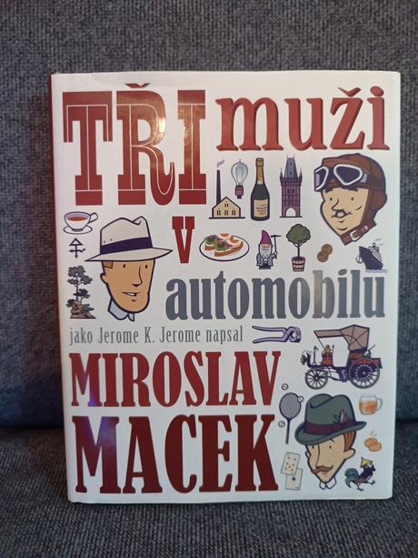 Kniha tři muži v automobilu, 