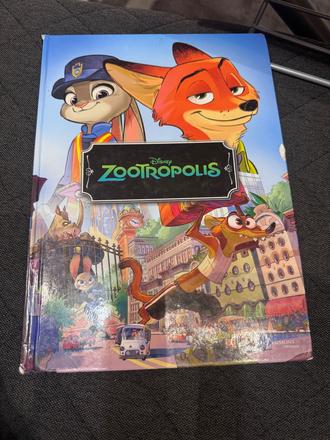 Kniha zootropolis disney,