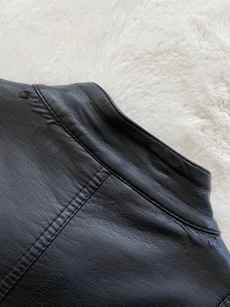 Brutalna koženkova bunda, xs