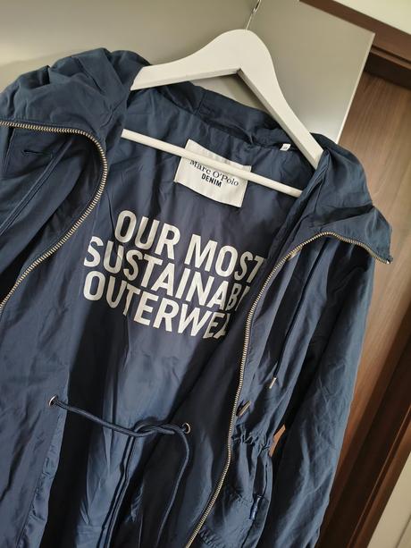 Marco polo prechodná tmavo modrá parka m-l, marc o´polo,m