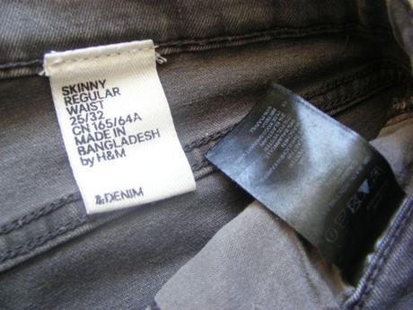 Skinny rifle zn. h&m 25/32, h&m,xs