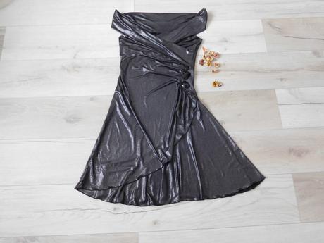 Šaty krástke pružné do leskla 40v, m, m