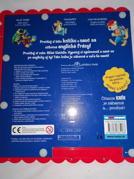 Kniha detský tablet i speak english, 